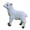 Small standing silly, variant on Handcrafted Resin Goat Figurine Realistic Lamb Statue Compact Design for Home Shelf Decor