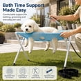 thumbnail image 2 of Foldable Pet Bathing Stand, Dog Grooming Hammock for Cats and Small Dogs, 2 of 9