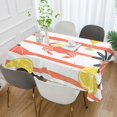 thumbnail image 2 of Yayeee Tablecloths 60" x 90" Rectangle Wrinkle Resistant Party Table Cover, Striped Crab, 2 of 8