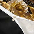 thumbnail image 4 of Metsweet Golden Dragon Twin Duvet Cover, Gothic Rose Moon Twin Bedding, Black Gold White,Black Reversible,2pcs,1 Duvet Cover and 1 Pillowcase, 4 of 6