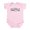 Petal Pink, variant on CafePress - Made In Seattle Infant Bodysuit - Baby Light Bodysuit, Size Newborn - 24 Months