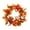 Z0-Orange, variant on Fall Maple Leaf Wreath for Front Door,Artificial Autumn Leaves Wreaths,Artificial Maple Leaves Fall Wreath for Porch Thanksgiving & Harvest Fall Decor,Halloween Harvest Door Decorations,B