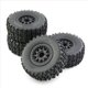 thumbnail image 2 of 12 Uds 112Mm 1/10 Neumáticos de Camión de Recorrido Corto Rueda de Neumático con Hexágono de 12Mm para Slash Arrma SENTON VKAR 10SC RC Car, 2 of 5