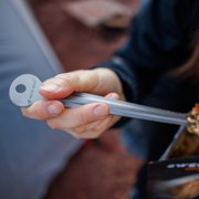 Near Zero Titanium Long-Handled Spork