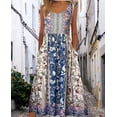 thumbnail image 4 of Vestido Medlor Boho para mujer 2025, verano, sin mangas, estampado floral, 4 of 6