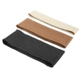 thumbnail image 2 of Scunci by Conair Mixed Size Hair Wraps, Sand, Brown & Black, No-Damage Hair Bands, 3 Count, 2 of 7