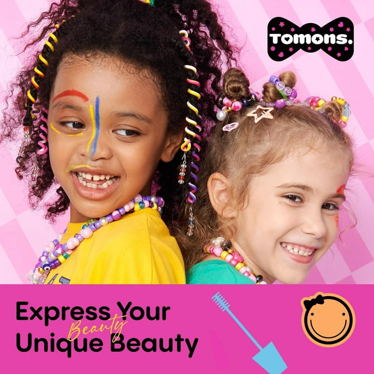 Tomons Kids Makeup Kit for Girl Washable Makeup Kit, Fold Out
