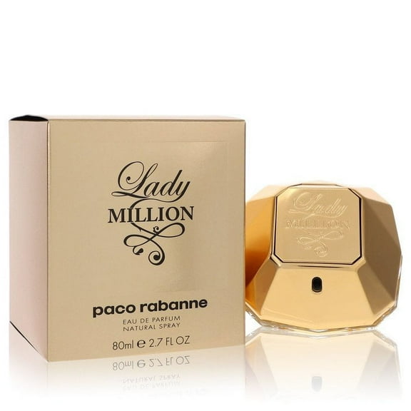 Lady Million by Paco Rabanne Eau De Parfum Spray 2.7 oz for Female