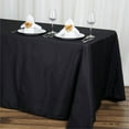 thumbnail image 4 of BalsaCircle 90" x 132" Premium Polyester Rectangular Tablecloth Table Linens Black, 4 of 8
