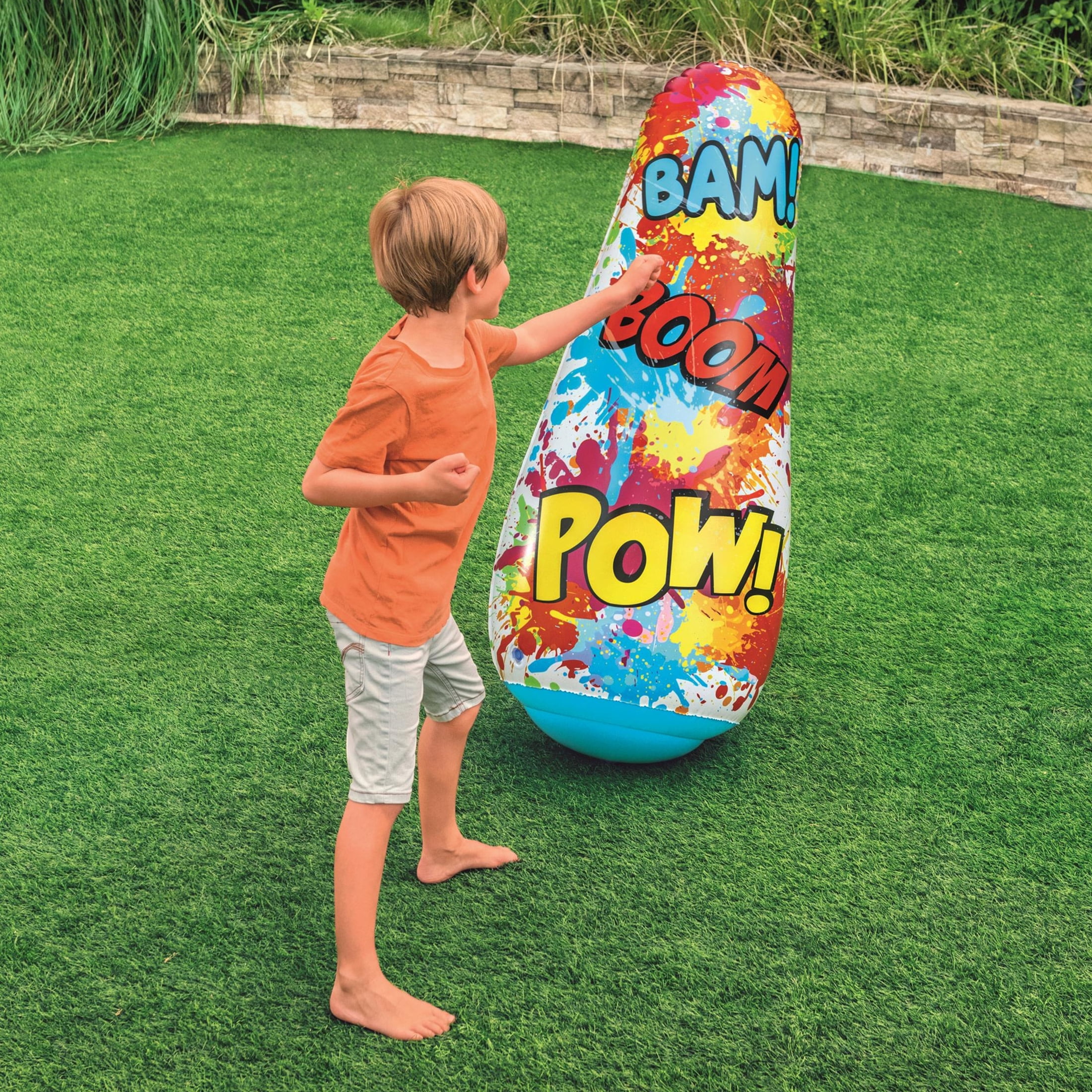 H2OGO! Comic Blast Kids Inflatable Bop Bag