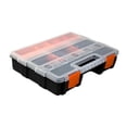 thumbnail image 4 of Caja de hardware Componentes electrónicos Box Multi cuadrícula Multi reducción de divisores removibles Caso de almacenamiento de herramientas para el 20 x 27 x 6 cm, 4 of 8