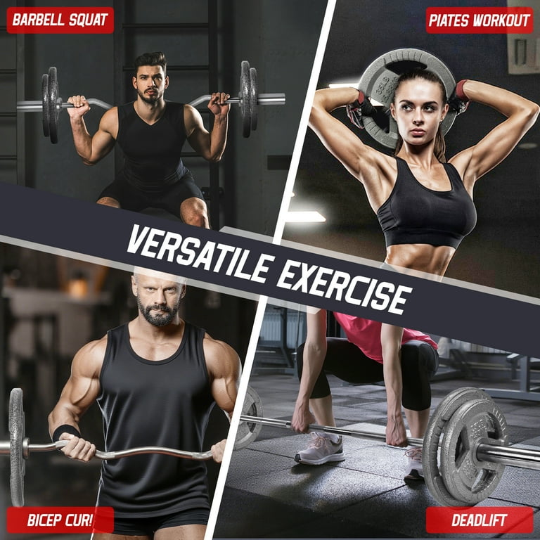 Signature Fitness Lot de 2 disques de poids olympiques de 5,1