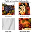 thumbnail image 4 of luoweisi Men's Beach Shorts Quick Dry Swim Trunks with Mesh Lining Fruit M, 4 of 5
