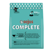 Sojos Complete Turkey Recipe Adult Grain-Free Freeze-Dried Raw Dog Food, 1.75 Pound Bag
