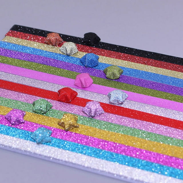 UPOUART 20 Packages of Stars Origami Paper for Entertainment and DIY Projects Mixed Color