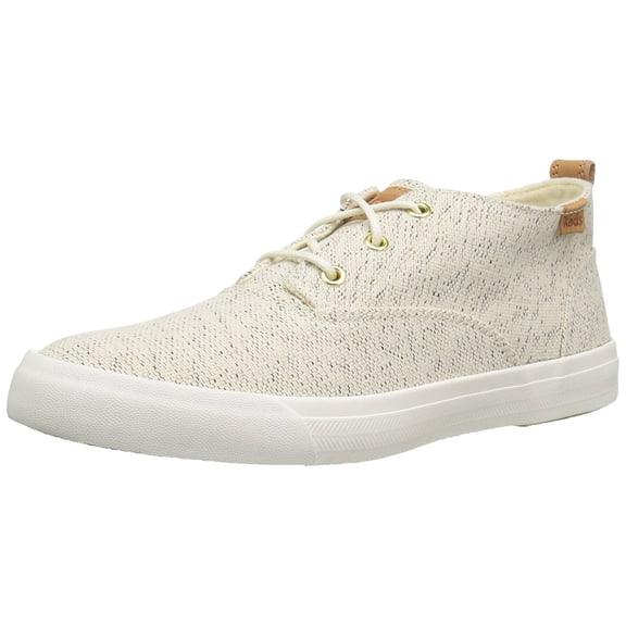 Keds Women's Triumph Mid Salt and Pepper Fashion Sneaker, Cream, 11 M US