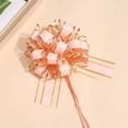 thumbnail image 6 of 20Pcs Gift Bow Ribbon Pink Pull Bow with Golden-Edged, 4-Inch Ribbon Bows for Wedding Gift Wrapping, Baskets Warpping, Valentine's Day Party Decor, 6 of 8