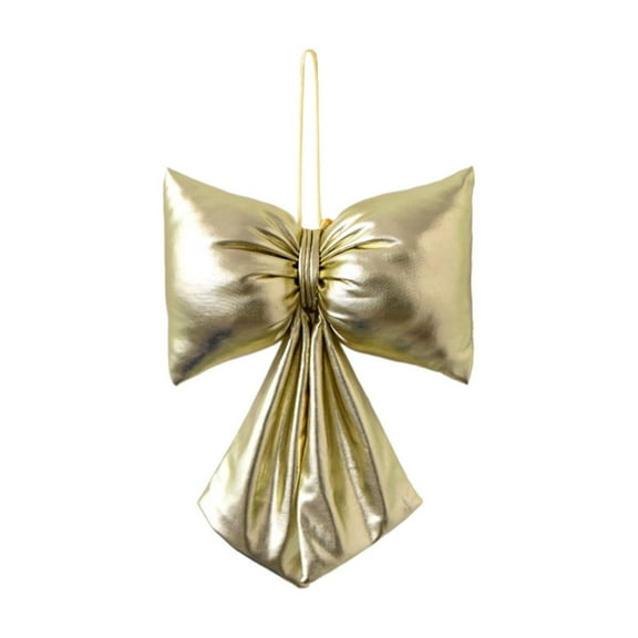 Beige Beige Big Bow With Wire Ribbon For Christmas Decoration Party Setup Or Gift Packaging