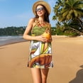thumbnail image 3 of Lsque Scooby-Doo Pattern Summer Dresses for Women – Sleeveless T-Shirt Swing Sundress, Perfect for the Beach and Casual Days, 3 of 6