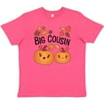 thumbnail image 3 of Inktastic Big Cousin Pumpkins with Fall Leaves Youth T-Shirt, 3 of 5
