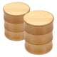 thumbnail image 1 of 2 botes de bambú para té, recipientes portátiles para almacenar granos de café, alimentos, dulces y especias con tapa, 1 of 8