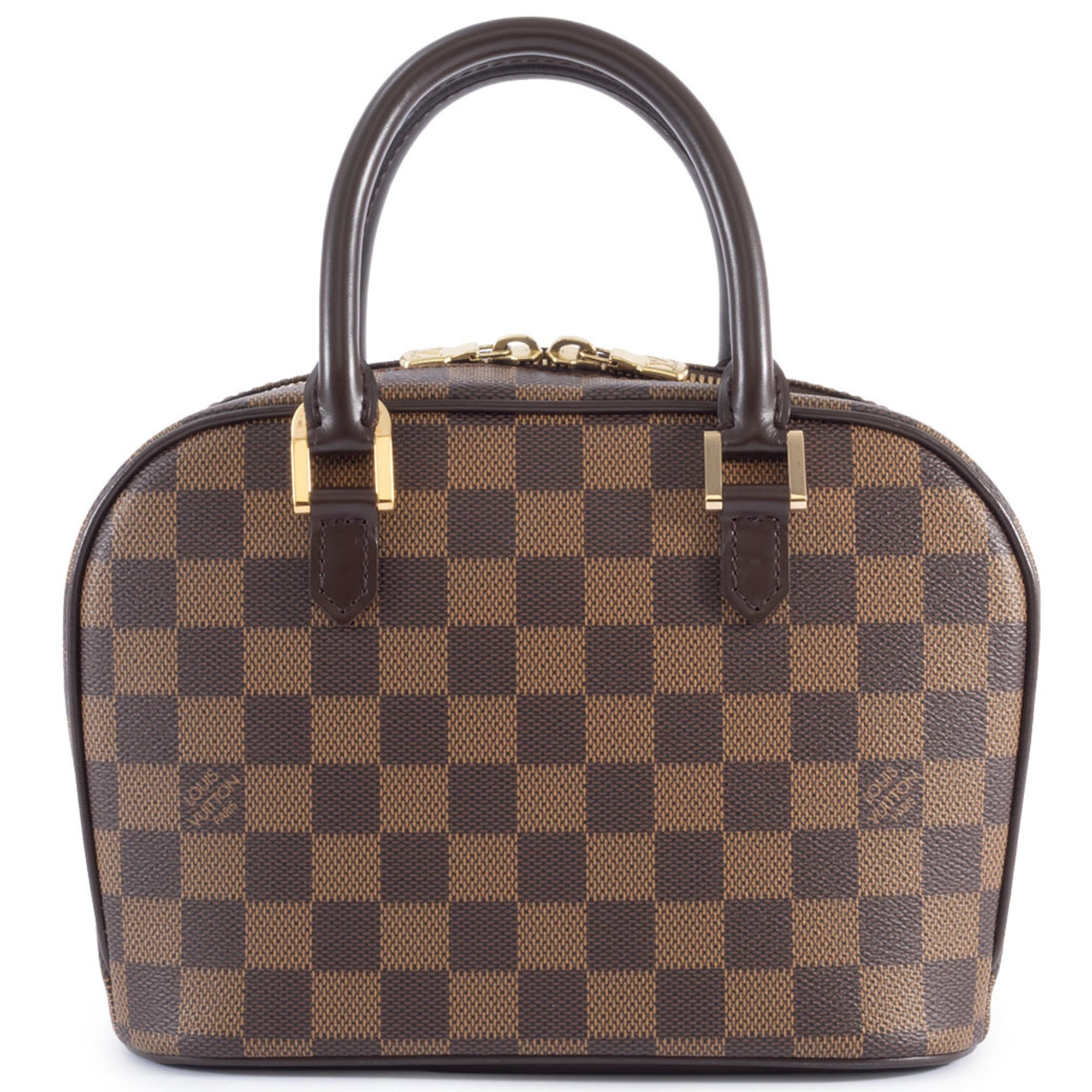 Pre-Owned Louis Vuitton Saria Mini Handbag N51286 Damier Ebene Canvas Women's LOUIS... (Good)