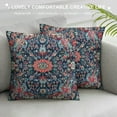 thumbnail image 3 of PHYHOO  Outdoor Pillow Covers  Persian Carpet Tribal Pattern Throw Pillow Cover Outdoor Waterproof Pillow Covers Decor for Patio Funiture Garden  White, 3 of 5