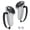 2pc Gray, variant on SanGlyptic Controller GripCompatible for Meta Quest 3S Oculus Quest 3 VR Accessories Grips Cover for VR Touch Controllers Straps Silicone Covers Protector with Non-Slip Thumbstick Covers 1Pair Black