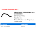thumbnail image 2 of Radiator Hose - Compatible with 2007 - 2010 BMW 335i 2008 2009, 2 of 2