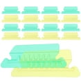 thumbnail image 6 of WASHWEPE 20Pcs Hanging Folder Tabs Inserts for Files Clear Design Yellow Plastic File Classification, 6 of 8
