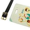 thumbnail image 2 of Big Bang Theory Retro Art Luggage ID Tags Suitcase Carry-On Cards - Set of 2, 2 of 6