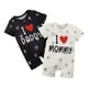 thumbnail image 1 of Conjunto de 2 uds de mono bonito para gemelos, conjunto de mono para bebé, trajes de fotografía, ropa para mamá y papá, ropa para el hogar, uso diario 12 a 18 meses, 1 of 8