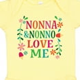 thumbnail image 4 of Inktastic Nonna and Nonno Love Me Girls Baby Bodysuit, 4 of 5