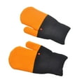 thumbnail image 4 of Guantes de invierno para mujer con suave forro térmico, bonitos y divertidos guantes de ganso: ¡un regalo estupendo! Negro regular, 4 of 9