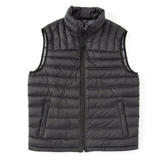 Solaris Men's Duck Down Packable Puffer Vest , Black, Size 3XB ...