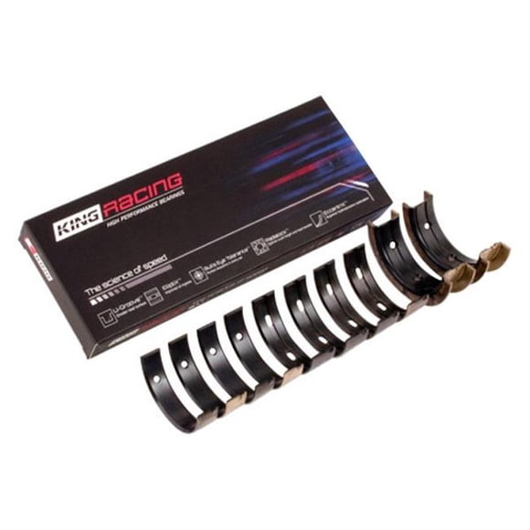 King Bearing MB529XP XP-Series Main Bearings for 1962-1963 Ford 260ci 289ci