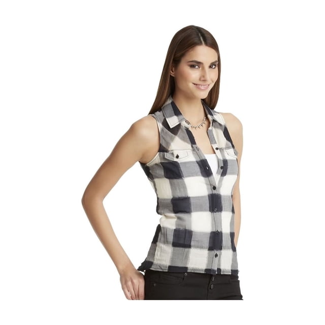 Camisa con botones Aeropostale Spencer Negro Mediano