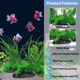 thumbnail image 3 of Decoración de acuario simulación de plantas acuáticas pecera paisajismo planta de simulación de plástico., 3 of 5