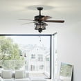 thumbnail image 3 of Gymax 50'' Ceiling Fan with Lights Reversible Blades w/ Pull Chain Control Living Room, 3 of 10