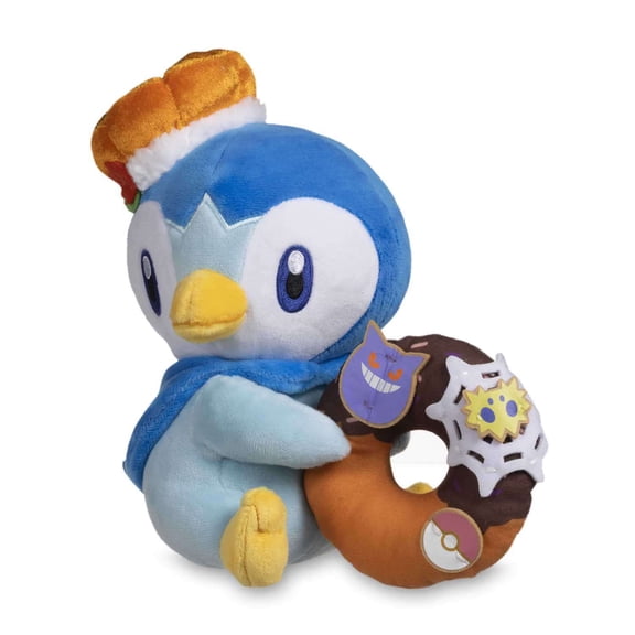 Pokemon Pumpkin Celebration Piplup Plush