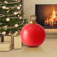 thumbnail image 5 of Mecorevxz 24 Inch Inflatable Christmas Ball Oversized PVC Xmas Inflatable Decorated Balls, Outdoor Inflatables Ornaments Christmas Hangable Blow up Ball for Indoor Yard Porch Lawn（A）, 5 of 7