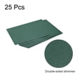 thumbnail image 3 of Uxcell Shimmer Cardstock Paper 25 Sheets 8x11.5" 92 lb/250gsm Dark Green, 3 of 4