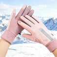 thumbnail image 4 of Waterproof Touch Screen Gloves, Non-Slip Cold Resistant with Reflective Printing, Conductive Fingertips for Outdoor Sports, 4 of 6