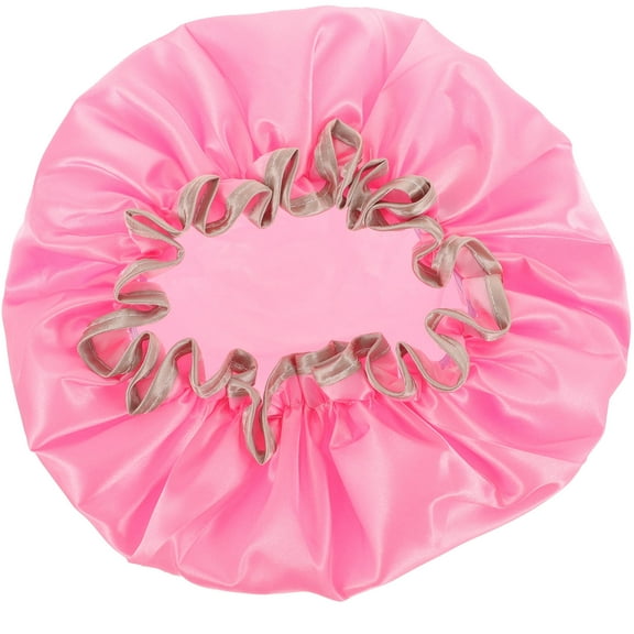 LULULION Reusable Shower Cap Bath Hat Elastic and Waterproof 1Set