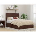 thumbnail image 5 of Full Bed with Trundle - Elegant Escape Platform Bed - Walnut Finish - Modern & Classic Design, 5 of 6