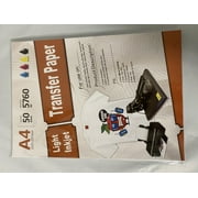 Avery Heat Transfer Paper for Dark Fabrics, 8.5 x 11 Paper Size, Iron on,  9.438 Width, (3279)