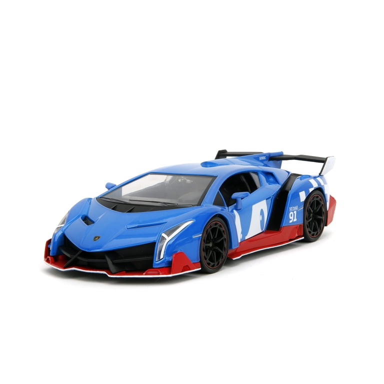 Sonic The Hedgehog Lamborghini Veneno 1:24 Scale Exclusive Diecast