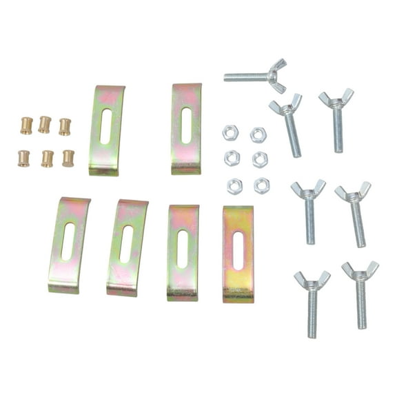 6 set Undermount Sink Brackets Sink clip for Kitchen & Bathroom Installation