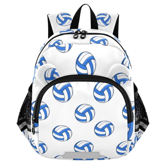 ALAZA Volleyball Blue Mini Backpack School Bookbag Age 3-7 Medium