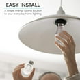 thumbnail image 7 of Luxrite A19 LED Dimmable Light Bulb 9W (60W Equivalent) 4000K Warm White, 800 Lumens, E26, 6 Pack, 7 of 7